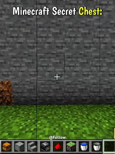 Minecraft Secret Chest Moment ☠️😲 #minecraft #shorts #viral #tranding #viralshorts