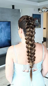 💫 The Prettiest 3-Strand Pull-Through Braid – yay or nay? 👀 #PullThroughBraid #3StrandBraid #EasyBraids #QuickHairstyle #PrettyHairstyle #EverydayStyle #HairstyleGoals #HairInspoDaily #ChicAndSimple #HairTransformation | Another Day Another Braid