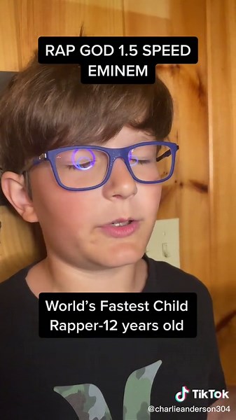 World’s Fastest Child rapper. Eminem-Rap God 1.5 speed! Blow this up! #worldrecord #eminem #rapgod #fast #fyp