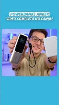I really loved these power banks! Review on the channel! 🎬🔋#Anker #Technology #Battery #Powerbank
