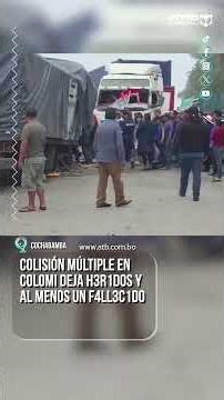 Multiple collision in Colomi leaves injured and at least one dead
