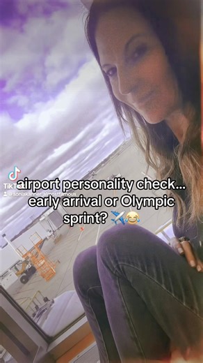 Bye Cleveland 😔 …airport personality check… early or sprint? ✈️😂🎶 #foreigner #genx #ohio