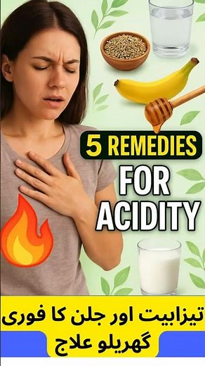 Top 5 Home Remedies for Acidity Heartburn and Gas Quick & Easy Solutions