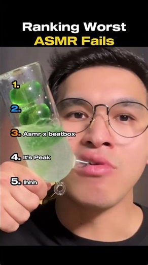 Ranking Worst ASMR Fails