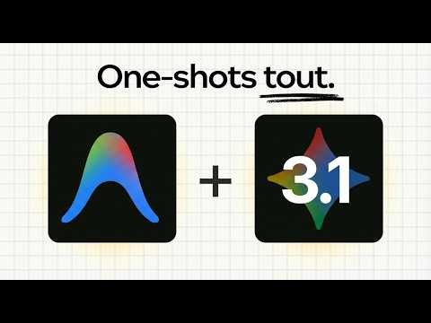 Gemini 3.1 Pro + Antigravity détruisent tous les designers de sites