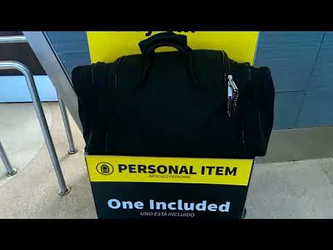 Spirit Personal Item Free Bag ~ Free Personal Item For Spirit Airlines ~ Spirit Airlines ~ Carry On