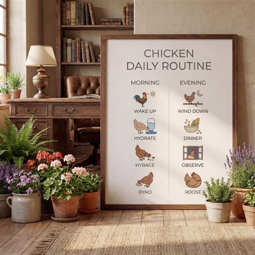 ADHD Daily Routine Chart Printable, Minimalist Productivity Planner, Neurodivergent Visual Schedule, Focus & Organization Wall Art - Etsy