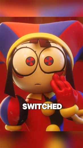 Pomni’s Secret Choice! (Red vs Blue) 😱🧤 #theamazingdigitalcircus #tadc