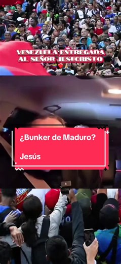 ¡Atención! Última hora 📢🗣️ Nicolás Maduro confirma tener un Búnker 😱 . . . . . Así es, el Señor Jesús es su escudo y protección y le ha entregado a Venezuela en su manos 🇻🇪❤️🙏🏼🙌🏼 #Venezuela #bunker #jesus #noticia #importante