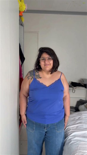 This camisole is from Kiabi, but it's too small for me. #haul #unboxing #plussize
