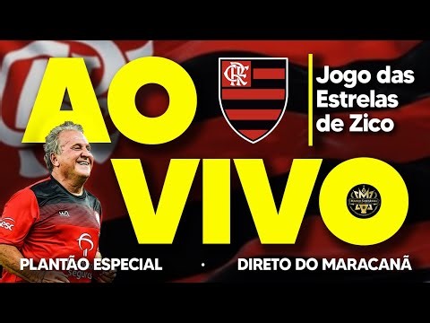 🔴 AO VIVO: JOGO DAS ESTRELAS DE ZICO! DIRETO DO MARACANÃ | ZONA MISTA | PRÉ-JOGO COM IMAGENS