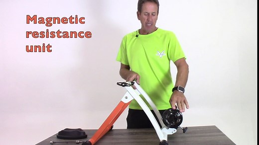 Conquer Indoor Bike Trainer Portable Exercise Bicycle Magnetic Stand