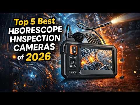 Top 5 Best Borescope Inspection Cameras of 2026 🔥 Waterproof & Pro Grade Picks!