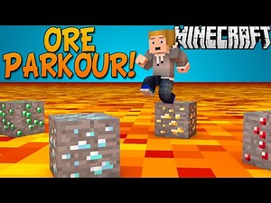 Minecraft: ORE CHALLENGE PARKOUR! "PRESTON BLOWS UP THE MAP!" w/PrestonPlayz
