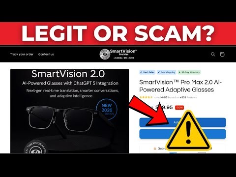 Smart Vision Pro Max Review – Is SmartVision Pro Max 2.0 AI-Powered Glasses Legit Or Scam?
