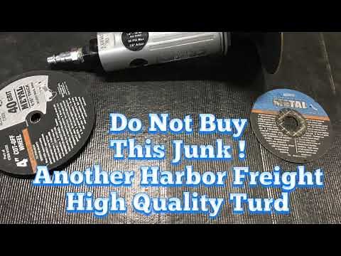 Harbor Freight Cut Off Tool and Wheels