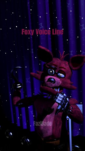 Foxy Voice Lines Animated in Five Nights at Freddy's