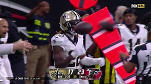 Rashid Shaheed's eighth catch marks single-game career high | Saints-Falcons Highlights | 2024 NFL Week 4