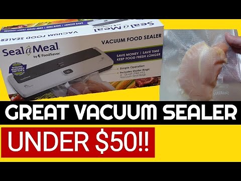 SEAL A MEAL VACUUM FOOD SEALER BY FOODSAVER REVIEW