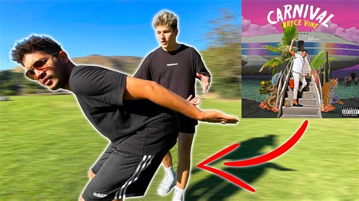 Teaching Celebrity Bryce Vine How to Backflip