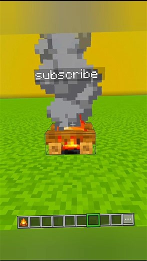 Hidden Campfire Feature 😱 #minecraft #shorts #minecraftpe #gaming #trending