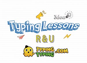 Typing Lessons: R, U and Space Keys