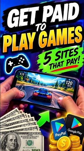 Get Paid to Play Games 🎮 | 5 Games That Pay You Real Rewards