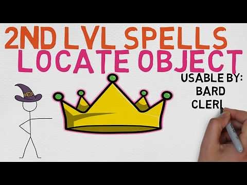 2nd Level Spell #46: Locate Object (DnD 5E Spell)
