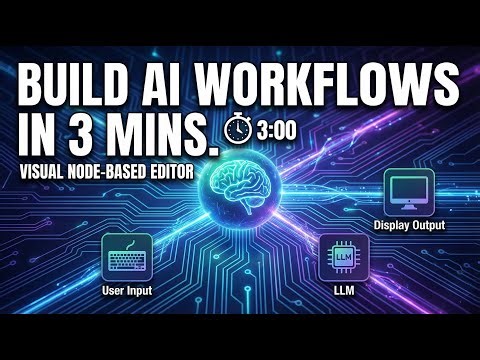 Build Your First AI Workflow in 3 Minutes | FlowDot Editor Tutorial
