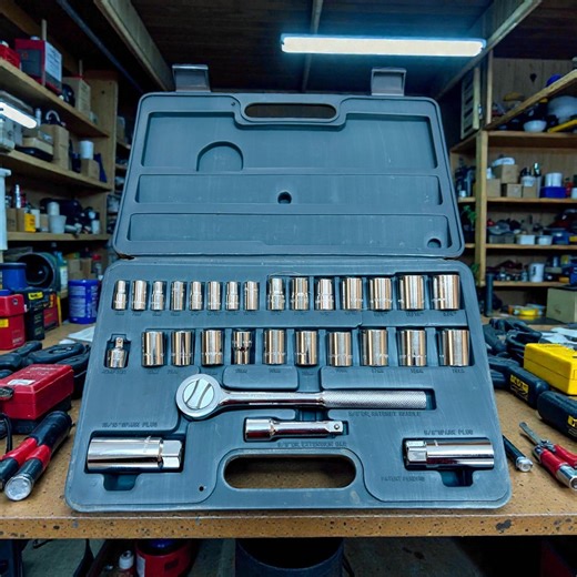 Vintage NAPA Evercraft Socket Ratchet Set With Case: 30 Pieces - Etsy