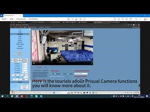 Prisual After Sales Service Remote Setup for IP Contoroller with 2 pcs 20X NDI PTZ Camera Case