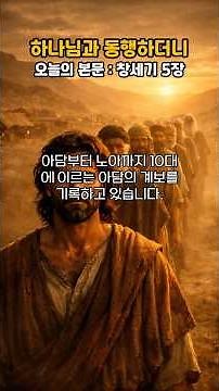 How to Walk with God Like Enoch Genesis Chapter 5 #Faith #Blessing #Genesis
