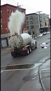 POOP TRUCK Explosion caught on camera. MOST DISGUSTING THING YOU'LL SEE TODAY