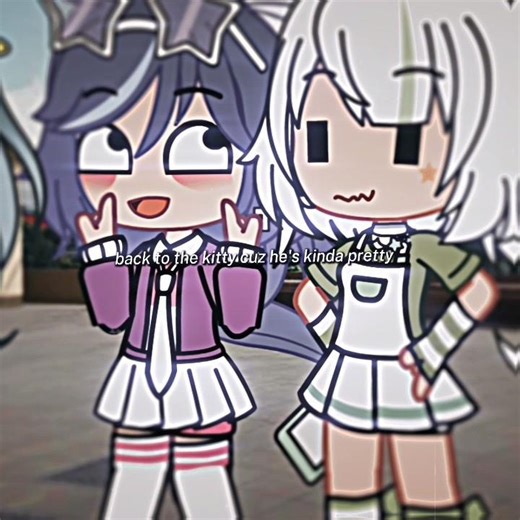 new student duo😛 || Ceysa & Cella || #gacha #gachaclun #gachastoryindonesia #bissmillahfyp #fyp