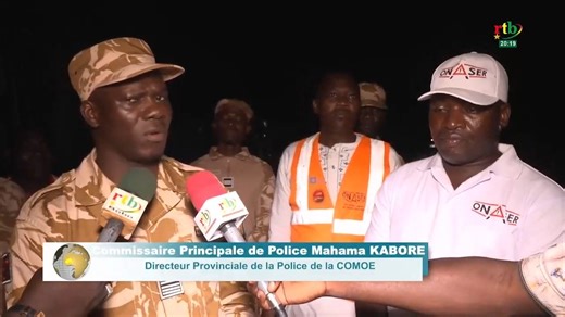 Mise en œuvre du REGLEMENT N°14 de l’UEMOA : l’Office National de la Sécurité Routière (ONASER) en opération de contrôle des gabarits des véhicules lourds de transport de marchandises à Banfora | RTB