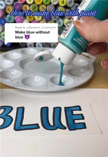 #onthisday how to make blue with paint ! 🎨 painting tips and tricks for artists ! Beginner friendly art tutorials! How to mix paint ! How to make blue paint ! Paint mixing tutorial! #paintmixing #howtomakeblue #arttutorial #paintmixing