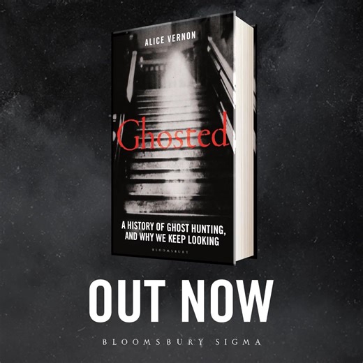 Where did our obsession with Ghosts come from? Why do we keep looking? Certified paranormal investigator Alice Vernon explores the afterlife in Ghosted.👻 Out now | Bloomsbury Publishing UK