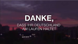 54K views · 166 reactions | Wir sagen DANKE! Jeden Tag können wir uns auf dein Wissen, deine Leidenschaft und Leistung verlassen. DANKE, dass du Deutschland am Laufen hältst! https://www.manpower.de/danke/ | Manpower Deutschland | Facebook