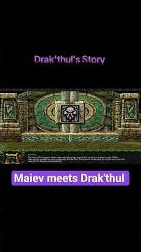 Maiev meets Drak'thul ✔️ #kanomedia #frozenthrone #warcraft3 #blizzard #kanomedia