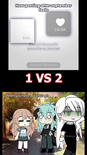 1 OR 2 ??? #gachaclub #gacha #gachalife