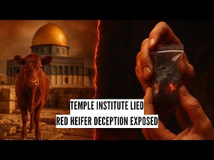 TEMPLE INSTITUTE LIED! Red Heifer Sacrifice TRUTH Finally Exposed