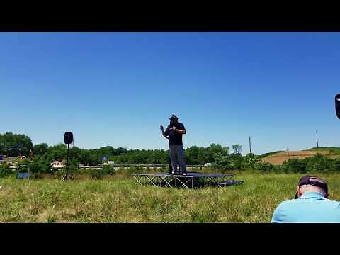 AronRa Speaks at the 2018 Ark Encounter Protest in Williamstown, KY