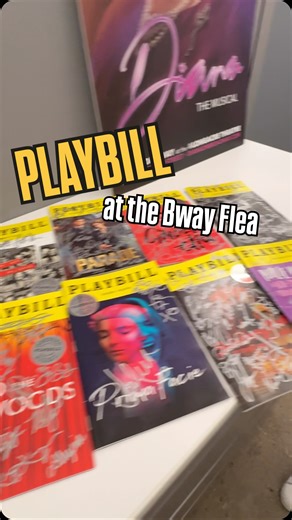 9.7K views · 64 reactions | Playbill has our own table at the 2025 @broadwaycares Broadway Flea Market. Come check us out on Sunday, Sept 21! | Playbill | Facebook