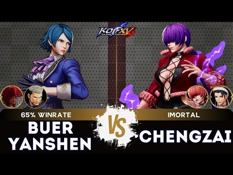 KOF XV🎞️BUERYANSHEN (Goenitz/Najd/Elizabeth) vs CHENGZAI (Shermie/O.Shermie/Chizuru)🎞️Replay Match