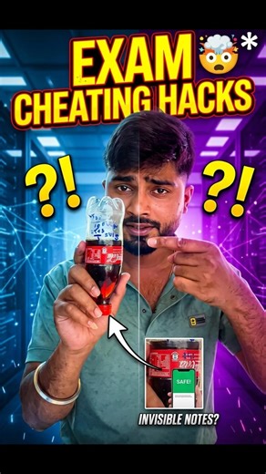 Exam Cheating | #exam #hack #shorts #experiment