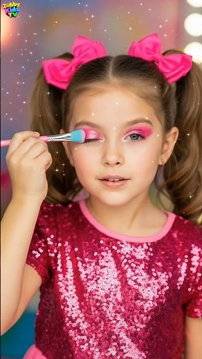 Barbie & Ken Makeup Transformation | Styled by 6-Year-Old Kassie