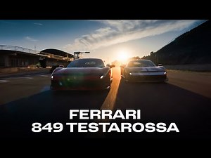 Feel the drive of the Ferrari 849 Testarossa and its Assetto Fiorano