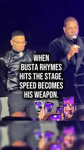 Busta Rhymes’ Insane Fast Rap Skills LIVE 🤯🔥 #bustarhymes #fastrap #raplegend