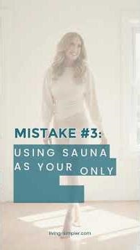 Why Sauna Detox is making you SICK? #shorts