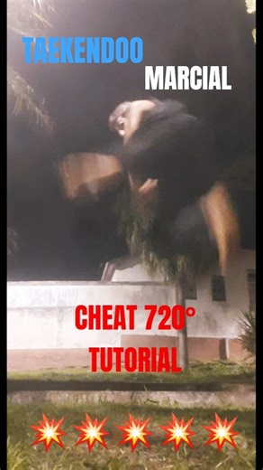 Cheat 720° Martial Taekwondo (ITF) tutorial #taekwondotradicional taek #taekwando #taekwondokicks